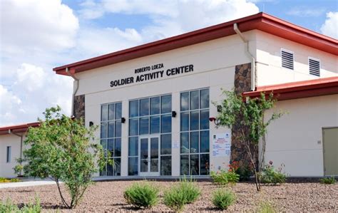 soldier activity center fort bliss.